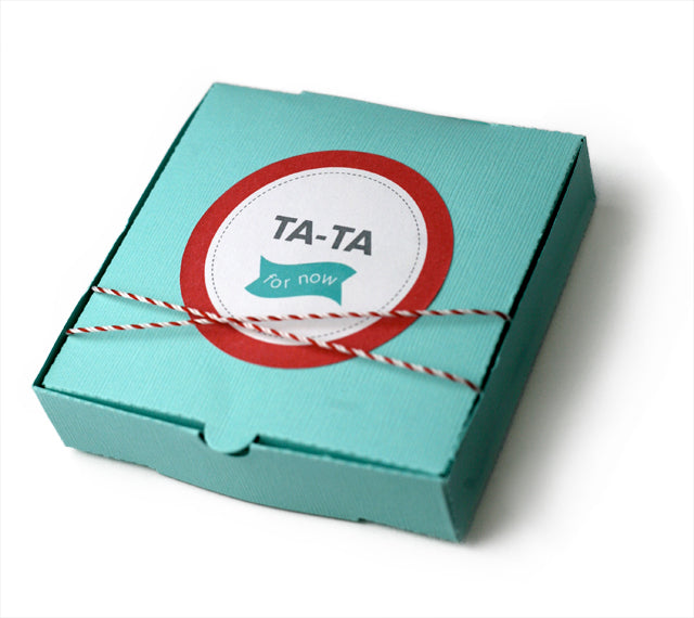 Pizza Box Die / Suaje de Corte de Cajita de Pizza Descontinuado LifeStyle Crafts