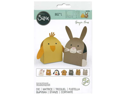 Bigz Large Animal Box / Suaje De Cajitas de Animalitos Descontinuado Sizzix