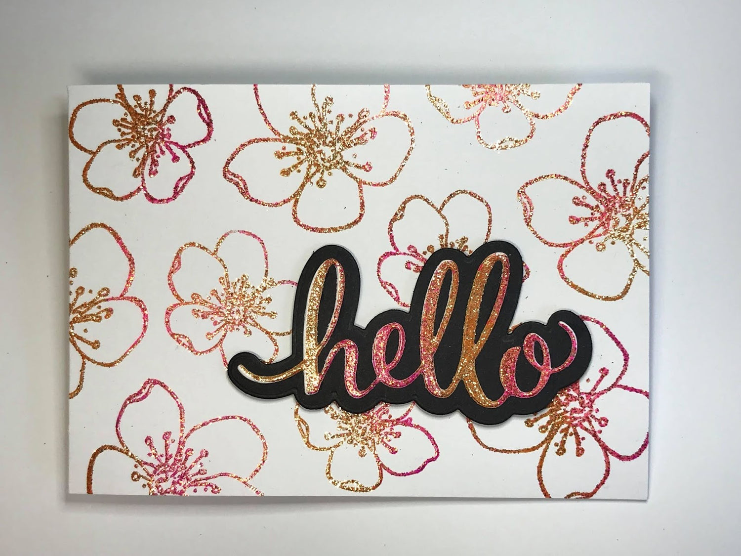 Hot Gossip Embossing Powder / Polvo de Embossing Rosa Brilloso Descontinuado Wow!