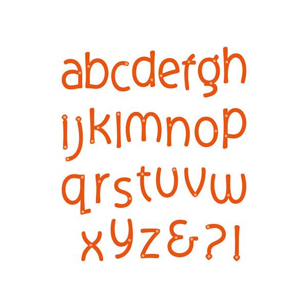Simple Type Alphabets Lower Case Dies / Suaje de Abecedario Descontinuado Tonic Studios