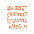 Simple Type Alphabets Lower Case Dies / Suaje de Abecedario Descontinuado Tonic Studios