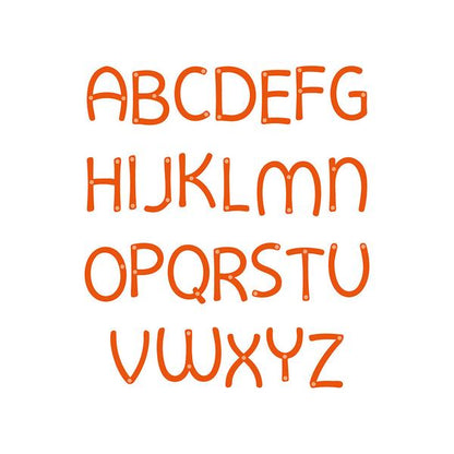 Simple Type Alphabets Upper Case Die Set / Suaje de Abecedario en Mayusculas Descontinuado Tonic Studios