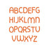 Simple Type Alphabets Upper Case Die Set / Suaje de Abecedario en Mayusculas Descontinuado Tonic Studios