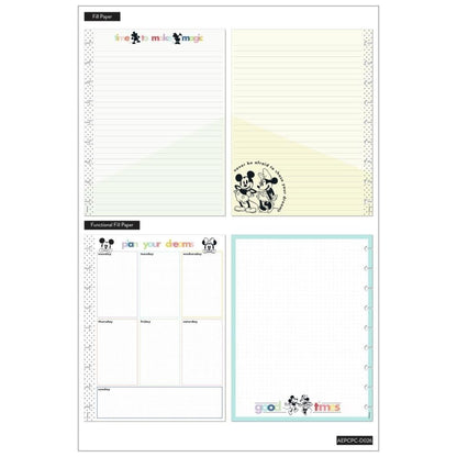 Disney Classic Planner Accessories / Accesorios para Planner Minnie &amp; Mickey Mouse Agendas y Journals Me &amp; My Big Ideas