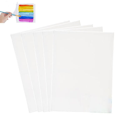 Canvas Panel Pack 5 x 7&quot; / 5 Lienzos para Pintar Lienzos Art Supply Basics