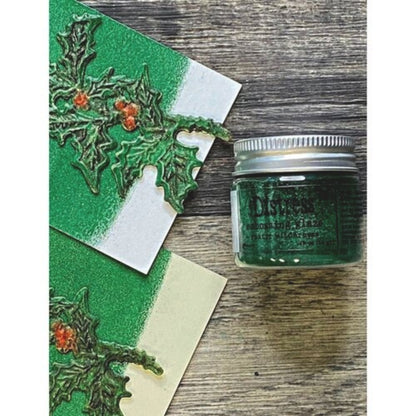 Distress Embossing Glaze Rustic Wilderness / Polvo de Embossing Verde Bosque Polvos de Embossing Ranger