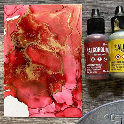 Tim Holtz Alloy Gilded / Tinta al Alcohol Metálica Tintas al Alcohol Ranger