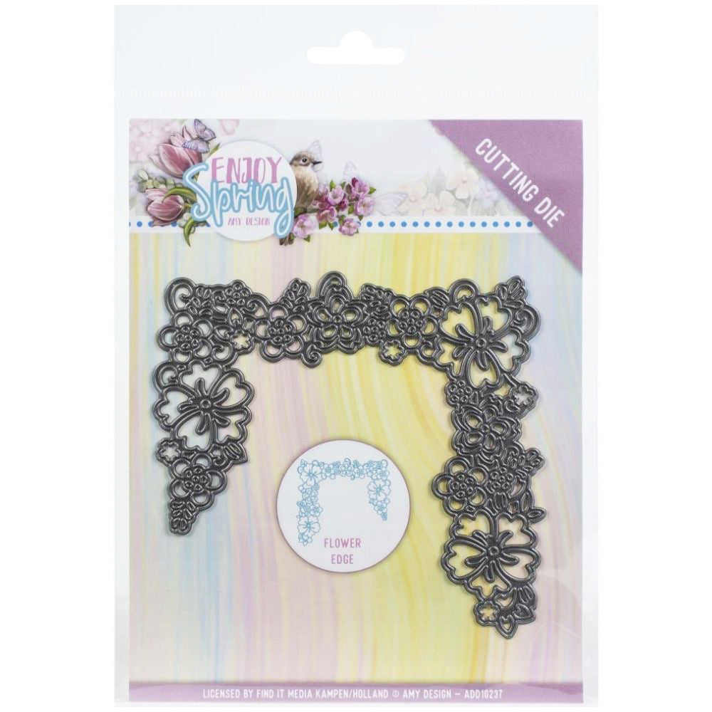 Flower Edge Dies / Suaje Borde Floreado  Amy Design