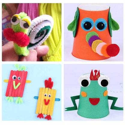 Wiggle Eyes Pack Brights / Paquete Ojitos Móviles de Colores Adornos / Embellishments Creativity Street