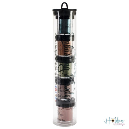 Embossing Powder Autumn Leaves Set / 5 Polvos de Embossing Metálicos Polvos de Embossing Lindy&