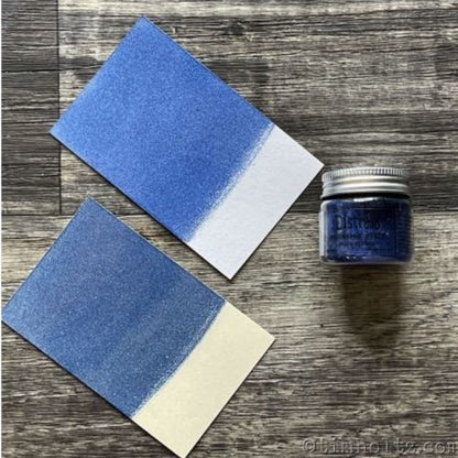 Distress Embossing Glaze Prize Ribbon / Polvo de Embossing Azul Polvos de Embossing Ranger