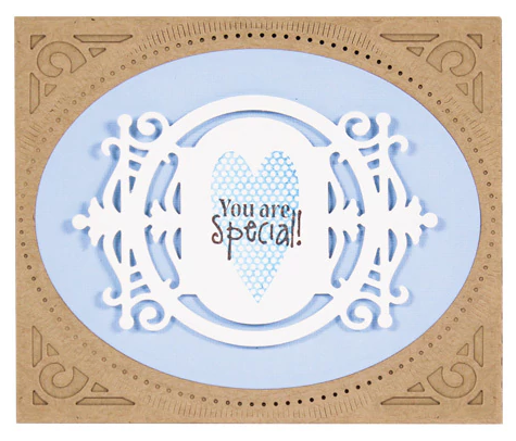 Herloom Legacy Dies and Emboss / Suaje y Realce Marco Antiguo Descontinuado Spellbinders