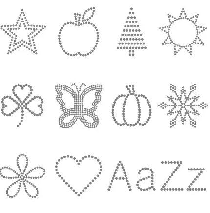 Silhouette Rhinestone Starter Kit / Kit de Piedras para Silhouette Descontinuado Silhouette