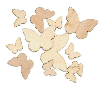 Butterflies Wood Veneer / Mariposas de Madera Descontinuado Studio Calico