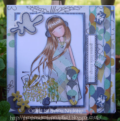 Sellos de Goma Cling Gorjuss / Gorjuss Dear Alice Descontinuado Santoro