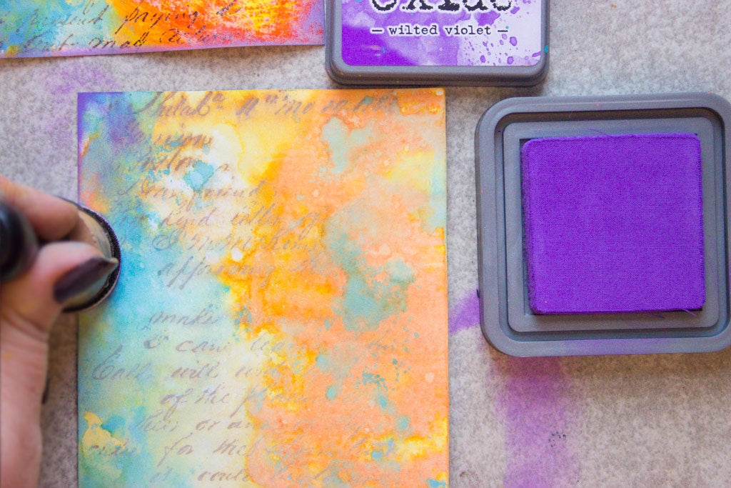 Tim Holtz Distress Oxide Candied Apple / Cojin de Tinta Efecto Oxidado Manzana Tintas Ranger