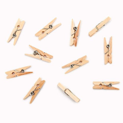 Mini Clothespins / Mini Pinza de Madera 50 pzas. Descontinuado Darice