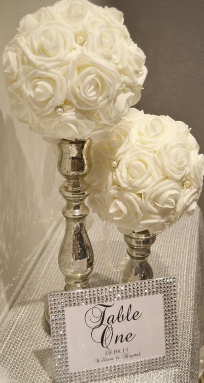 David Tutera Rhinestones Adhesive Oval Silver / Piedras Autoadhesivas de Diamantes Descontinuado Darice