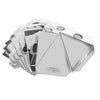 Victoria Lynn Silver Foil Pyramid Favor Box / Cajas Triangulares Color Plata