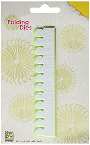 Folding Die Sharp Point Rosette, 1.5" / Suaje para Hacer Rosetones Descontinuado Nellie Snellen