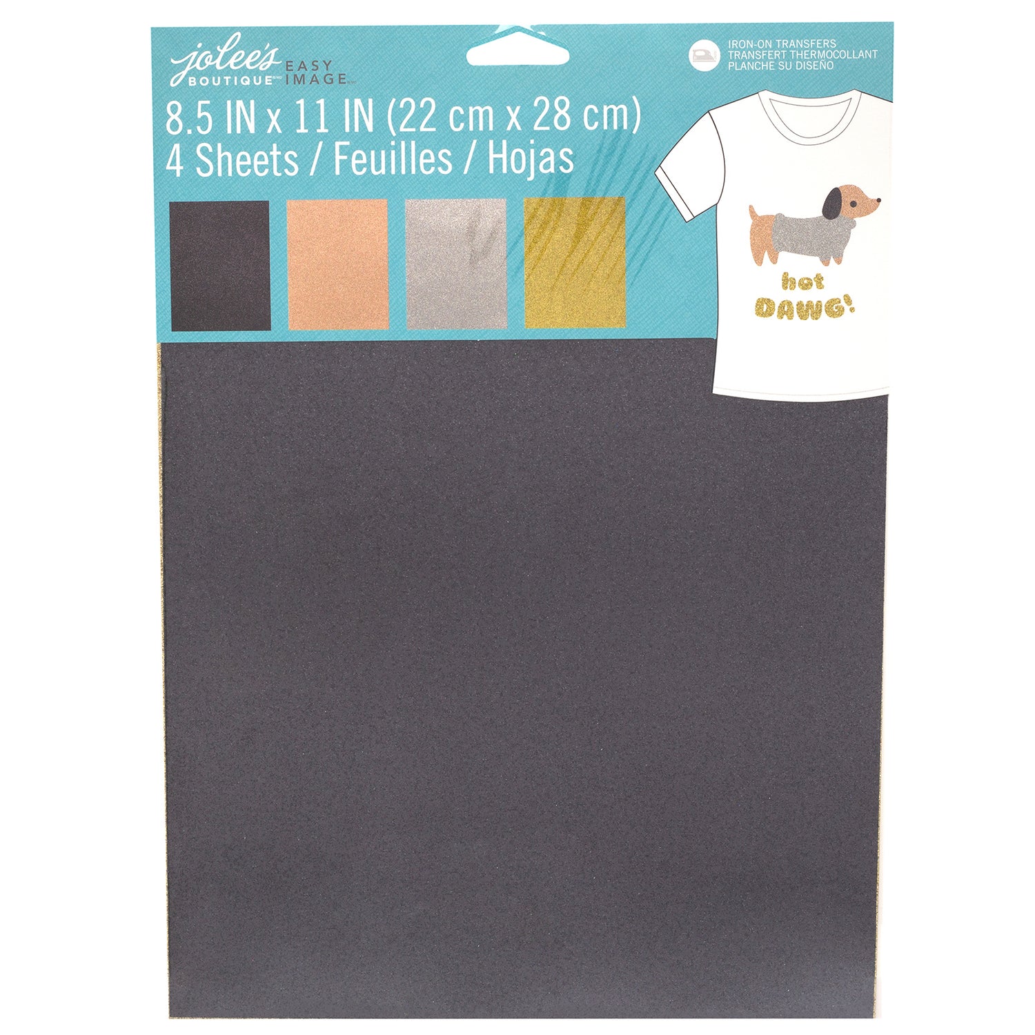 Easy Image Transfer Kit Glitter / Hojas de Glitter Para Tela Papel Jolee&