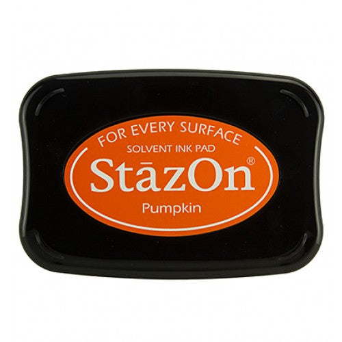 StazOn Pumpkin / Tinta Solvente Naranja Calabaza Tintas Tsukineko