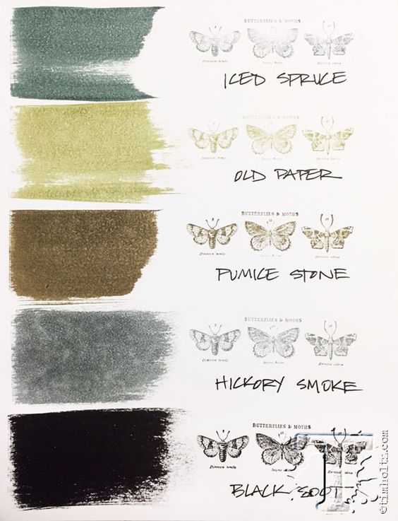 Tim Holtz Distress Stain Hickory Smoke / Tinta Gris (Humo de Hickory) Tintas Ranger