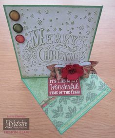 Merry Christmas Embossing Folders / Folder de Grabado Feliz Navidad Descontinuado Crafter&