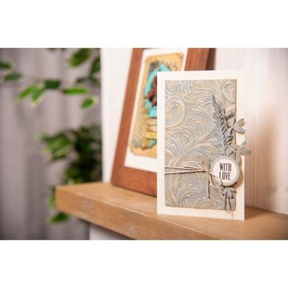 3D Textured Impressions Elegant / Folder de Grabado 3D Elegante Folders de Grabado Sizzix