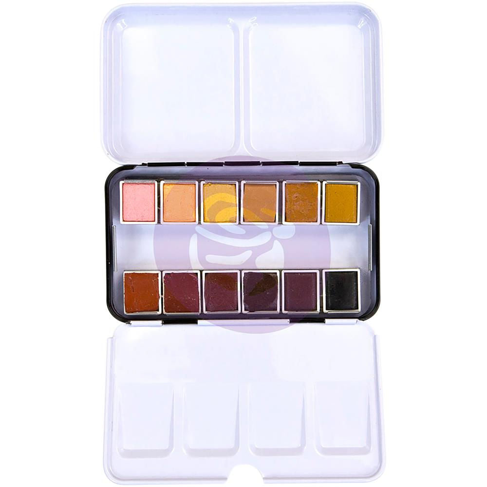 Watercolor Pans Complexion  / Acuarelas Tonos de Piel Acuarela Prima Marketing