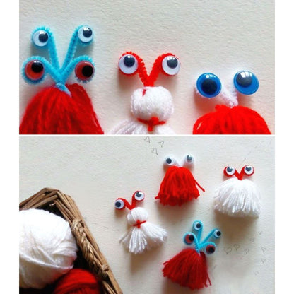 Wiggle Eyes Pack Brights / Paquete Ojitos Móviles de Colores Adornos / Embellishments Creativity Street