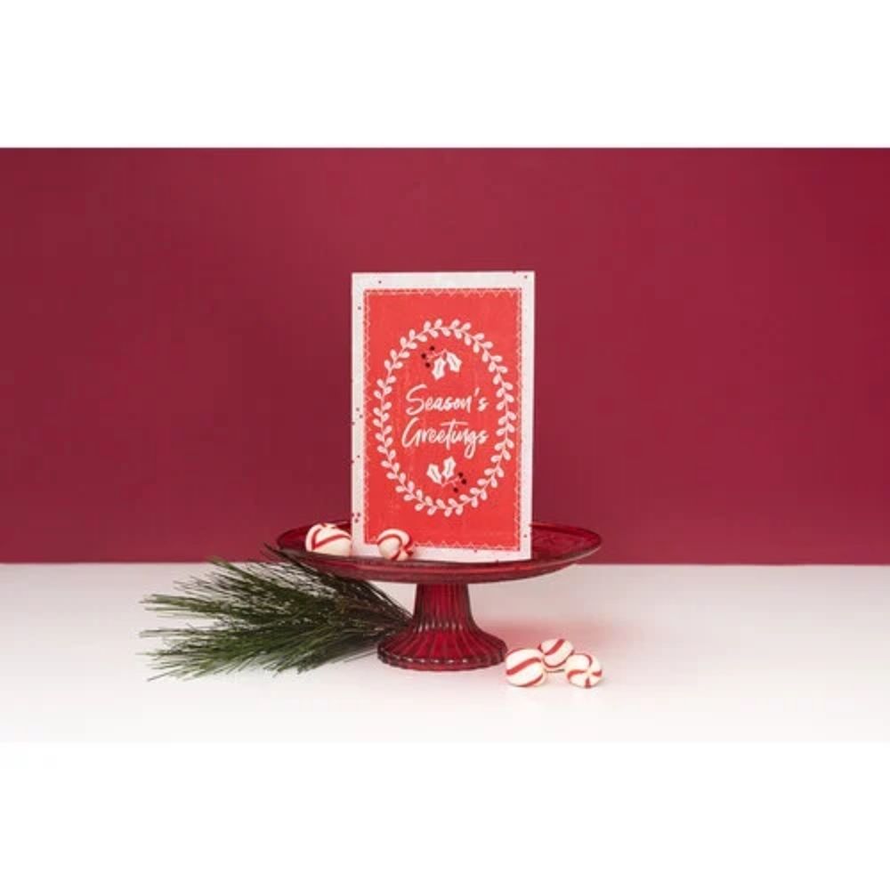 Frosted Peppermint Cardstock / Block de Cartulina Navidad Tonos Rojos Descontinuado DCWV