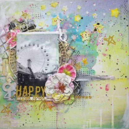 Embossing Powder Under The Boardwalk Set / 5 Polvos de Embossing Pasteles Polvos de Embossing Lindy&