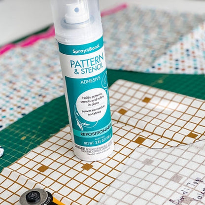 Pattern &amp; Stencil Spray Adhesive / Pegamento Reposicionable para Tela Adhesivos / Pegamentos Spray N Bond