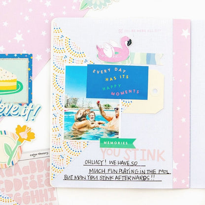 Fantastico Single-Sided Paper Pad 12 x 12" / Block de Papel Estampado DESCONTINUADO American Crafts