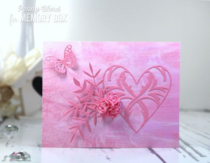 Pointed Leaf Die / Suaje de Corte Hojas Follaje Descontinuado Memory Box