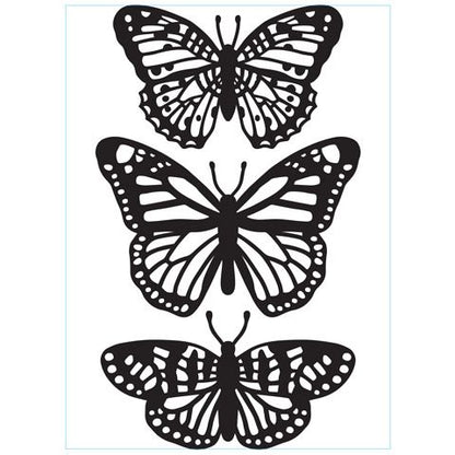 Embossing Folder Butterflies Trio / Folder de Grabado Mariposas Folders de Grabado Darice