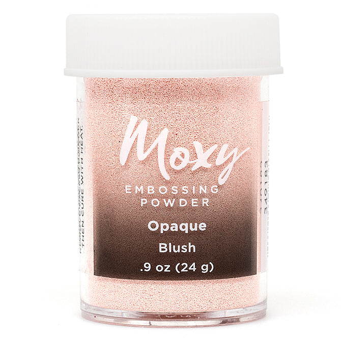 Moxy Blush Embossing Powder / Polvo de Embossing Rosa Pálido Descontinuado American Crafts