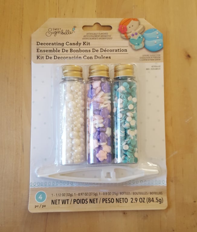 EA Decorating Candy Kit Mermaid / Kit Decorativo Para Decorar de Sirena Repostería Sugarbelle