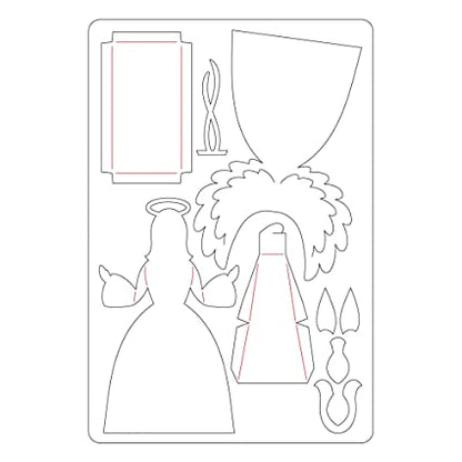 Bigz XL Angel Box Die / Suaje de Cajita de Angel Descontinuado Sizzix