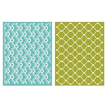2 Whimsy Embossing Folders / Folders de Grabado Caprichos (2 piezas) Descontinuado We R Memory Keepers