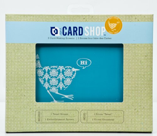 2-Card-Making Tweet Screens / Pantallas para Hacer Tarjetas Accesorios Provo Craft