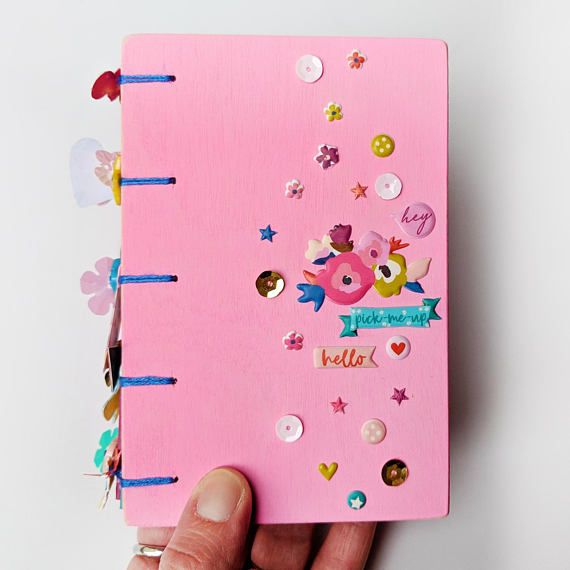 Paige Evans Book Binding Guide / Guía para Encuadernación Japonesa Rosa Descontinuado We R Memory Keepers