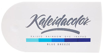 Rainbow Dye Ink Pad Blue Breeze / Cojin de Tinta Colorante Resistente a la Decoloración Tintas Kaleidacolor