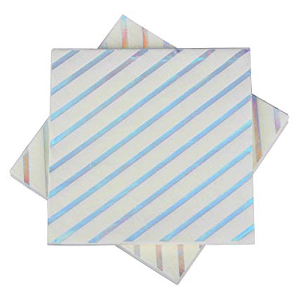 Party Tme Plates Napkins / Juego de Platos y Servilletas Holográficos Descontinuado American Crafts