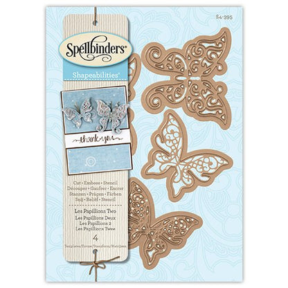 Les Papillions Dies and Emboss / Suaje y Realce Mariposas Descontinuado Spellbinders