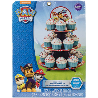 Paw Patrol Treat Stand / Porta Pastelitos Paw Patrol Accesorios Wilton