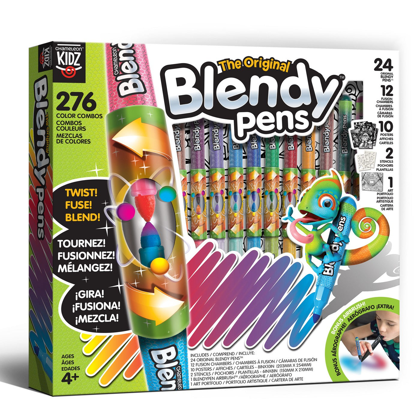 Blendy Pens Jumbo Kit 24 color / Juego de Plumones Multicolor Descontinuado Chameleon