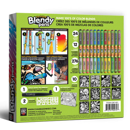 Blendy Pens Jumbo Kit 24 color / Juego de Plumones Multicolor Descontinuado Chameleon