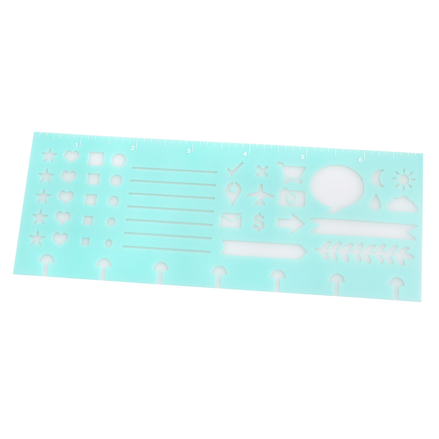 Day-To-Day Stencil Planner Icons / Plantilla para Planificador de Iconos Descontinuado Crate Paper